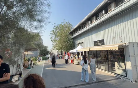 لقطة من مكان الطعام