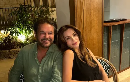 راغب علامة وزوجته جيهان- الصورة من حسابها على إنستغرام