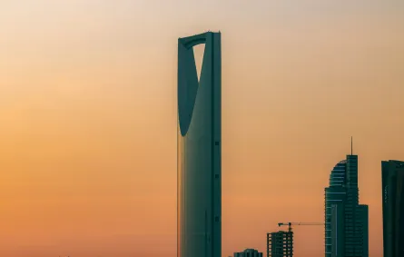 العاصمة الرياض. الصورة من موقع unsplash