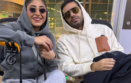 عبد الله بوشهري وشجون الهاجري - الصورة من صفحته على انستغرام