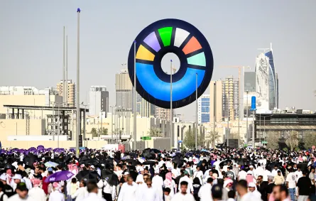 حضور كبير من الزوار لمسيرة افتتاح موسم الرياض 2025 