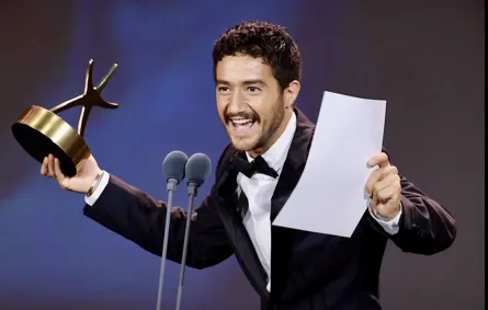 الفنان أحمد مالك - مصدر الصورة الحساب الرسمي لـEl Gouna Film Festival 