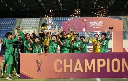 المنتخب السعودي بطلًا لكأس اتحاد غرب آسيا تحت 17 عامًا