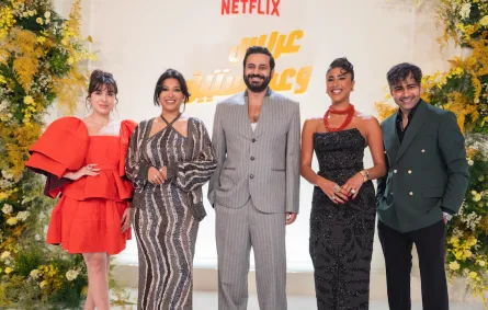 أبطال فيلم "عريس وعروستين" - الصورة من المكتب الإعلامي لنتفليكس