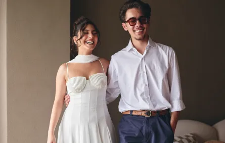 مايان السيد وعمر رزيق - الصورة من حساب مايان السيد على إنستغرام