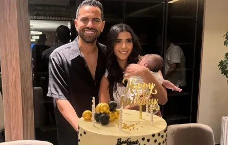 ريم سامي وزوجها ونجلها- الصورة من حسابها على إنستغرام