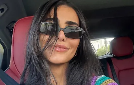 ريم سامي تطمئن الجمهور على الحالة الصحية لنجلها بعد سقوطه