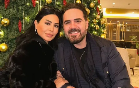 وائل جسار وزوجته ميراي مقدسي- الصورة من حسابها على إنستغرام