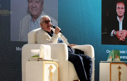 محمد عبد العزيز من مهرجان القاهرة السينمائي - الصورة من المركز الإعلامي للمهرجان