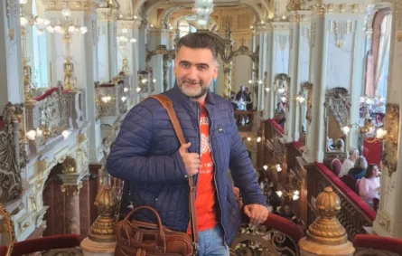 أحمد إيراج -الصورة من  حسابه  على الانستغرام