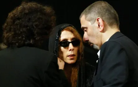 فيروز وابنها زياد الرحباني - صورة أرشيفية