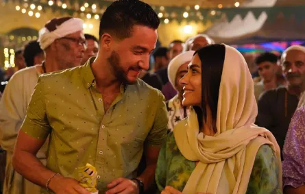 أحمد مالك وهدى المفتي- الصورة من حساب هدى على إنستغرام