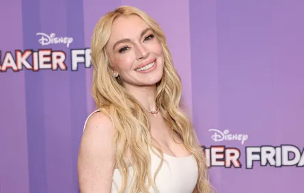 ليندسي لوهان Lindsay Lohan من العرض الخاص لفيلم Freakier Friday في نيويورك - (مصدر الصورة - JAMIE MCCARTHY / GETTY IMAGES NORTH AMERICA / GETTY IMAGES VIA AFP)