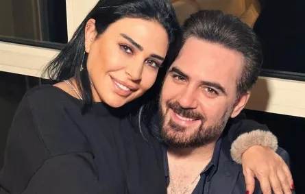 وائل جسار وزوجته ميراي مقدسي- الصورة من حسابها على إنستغرام