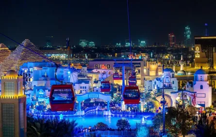 منطقة "بوليفارد وورلد" تقدم تجارب ترفيهية مختلفة 