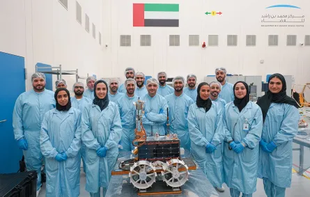 محمد بن راشد للفضاء يعلن اكتمال تطوير المستكشف راشد 2 - الصورة من وكالة الأنباء الإماراتية "وام"