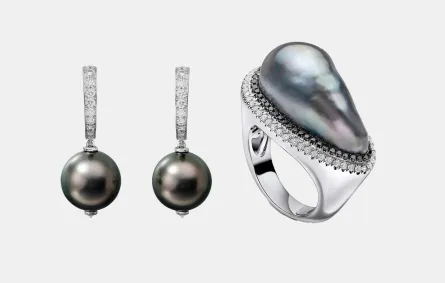 مجوهرات مرصوفة باللؤلؤ الملون أبرز صيحات 2025