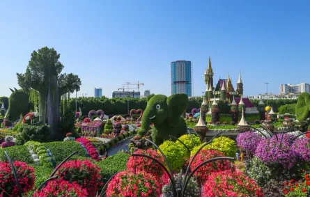 ميراكل جاردن وجهة عائلية جذابة