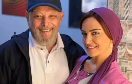 ريهام عبد الغفور برفقة والدها الراحل- الصورة من حسابها على إنستغرام