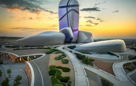 مركز الملك عبدالعزيز الثقافي العالمي "إثراء". الصورة من منصة الصور السعودية