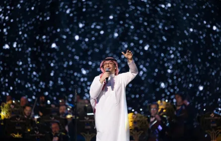 عبد المجيد عبدالله -الصورة  من المركز الإعلامي لـ روتانا