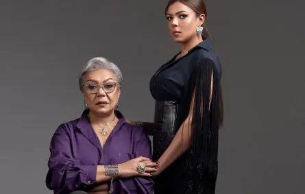 ناهد السباعي مع والدتها المنتجة ناهد فريد شوقي- الصورة من حساب ناهد السباعي على إنستغرام