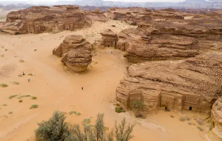 معالم العلا التاريخية شاهدة على حضارات قديمة مرت بالمنطقة