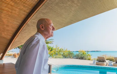 نورمان فوستر في رحاب وجهة "البحر الأحمر"- الصورة من المركز الإعلامي