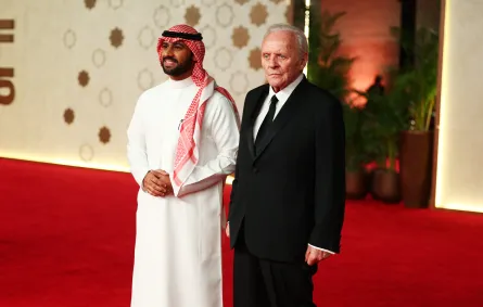 أنتوني هوبكنز Anthony Hopkins في حفل ختام مهرجان البحر الأحمر السينمائي 2025 Tim P. Whitby/Getty Images for The Red Sea International Film Festival