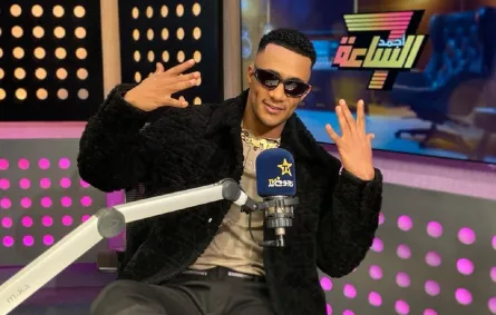 محمد رمضان - الصورة من المكتب الإعلامي لاذاعة نجوم اف ام