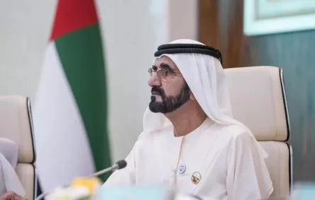 الشيخ محمد بن راشد آل مكتوم. الصورة من وكالة الأنباء الإماراتية "وام"