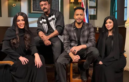 أبطال مسلسل فهد البطل- الصورة من حساب عصام السقا على إنستغرام