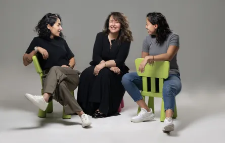 صورة الشيف إيفا وابنتيها