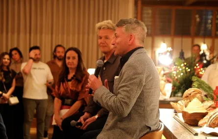 الشيف رامزي مع دانيال وينر