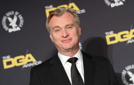 كريستوفر نولان في كاليفورنيا ( Christopher Nolan in California ). مصدر الصورة: Valerie MACON / AFP