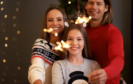 صورة لأسرة سعيدة