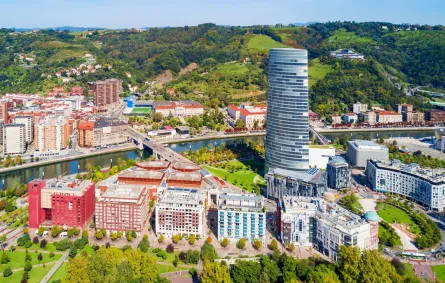 إطلالة على مدينة بلباو