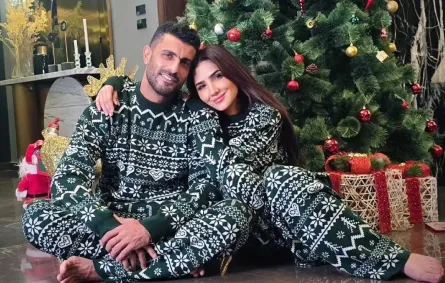 الفنانة مي عمر وزوجها المخرج محمد سامي- الصورة من حسابها على إنستغرام