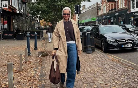 مدونة الموضة دينا الخادم - الصورة من حسابها على إنستغرام