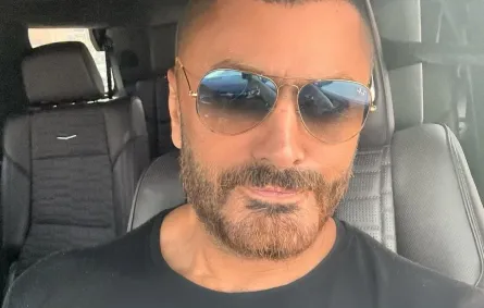 تامر حسني- الصورة من حسابه على إنستغرام