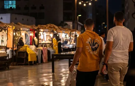 بسطات شارع الذهب بجدة 