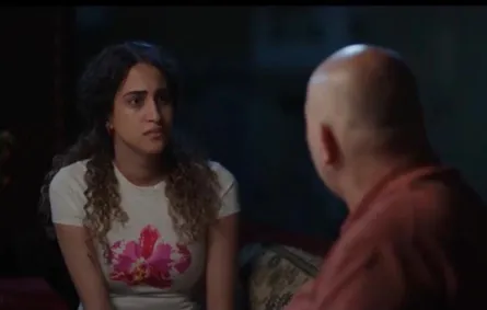 دنيا وائل في مسلسل ميد تيرم - الصورة من المركز الإعلامي للمسلسل