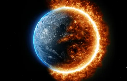 ظاهرة الاحتباس الحراري - الصورة من unsplash by javier miranda