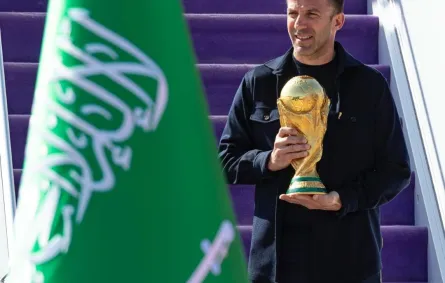 كأس العالم 2026 يصل إلى العاصمة السعودية الرياض