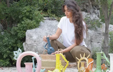 فنانة الخزف اللبنانية ماغالي الشمالي