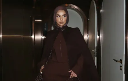 مدونة الموضة سهى طه - الصورة من حسابها على إنستغرام