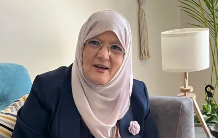 شمس البارودي - الصورة من حسابها على فيسبوك