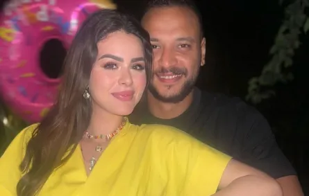 هنادي مهنا وأحمد خالد صالح - الصورة من حسابه على إنستغرام