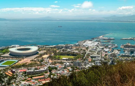 كيب تاون عاصمة جنوب إفريقيا  