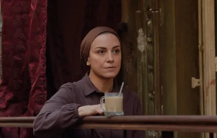 ريهام عبد الغفور بشخصيتها فى مسلسل حكاية نرجس - الصورة من الشركة المنتجة